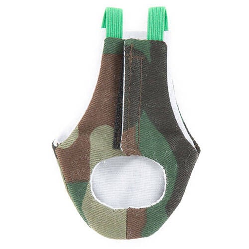 TK-Pet Pa&ntilde;al de Tela con Estampado Militar para yacos