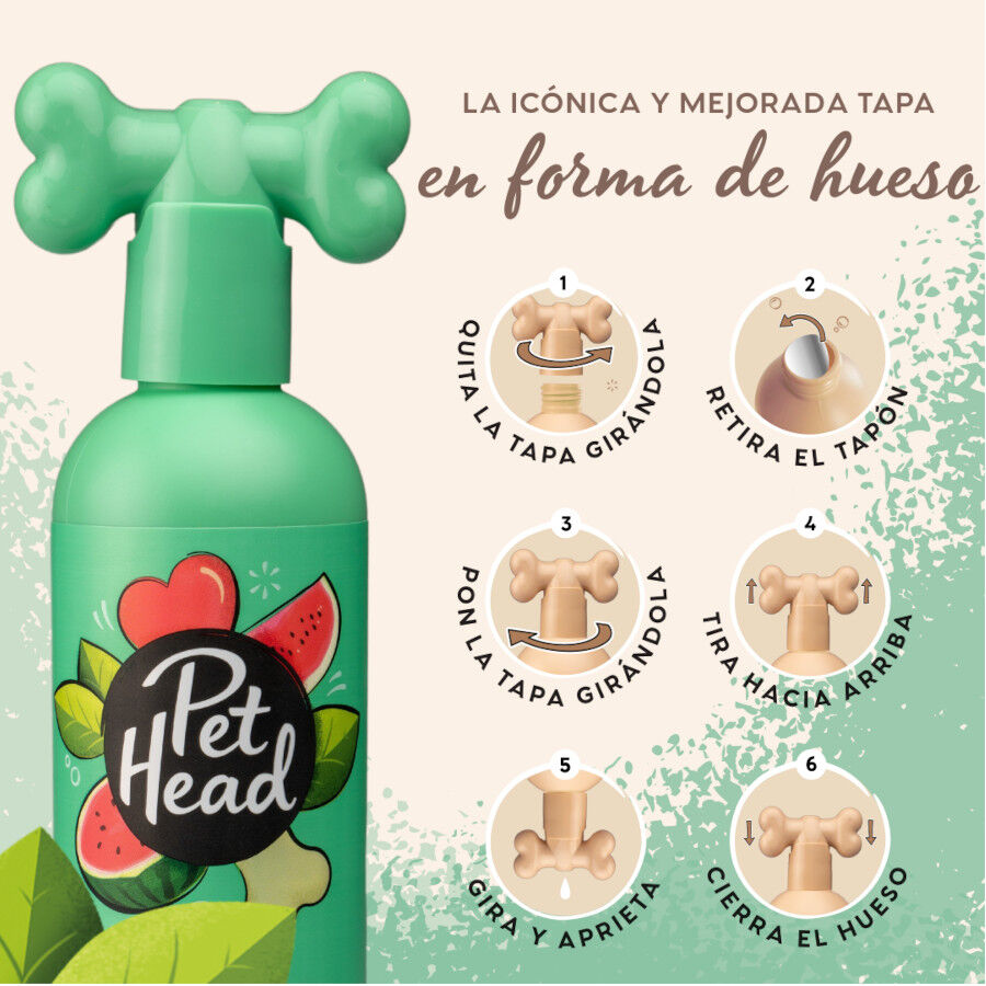 Pet Head champ&uacute; desenredante de sand&iacute;a para perros, , large indicador imagen numero 3
