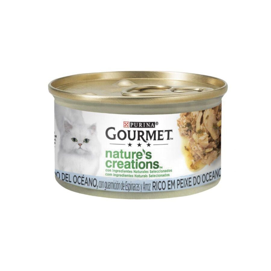 85 g Gourmet Nature&rsquo;s Creations de Pescado del Oc&eacute;ano lata para gatos, , large indicador imagen numero 1