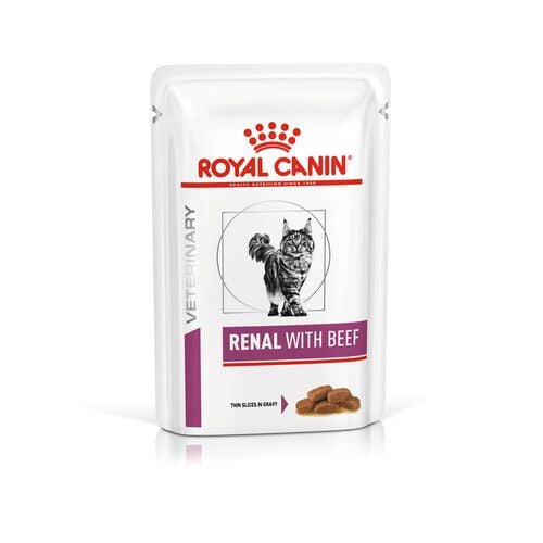12 sobres x 85 g Royal Canin Renal Buey sobre para gatos, , large Imagen numero 1