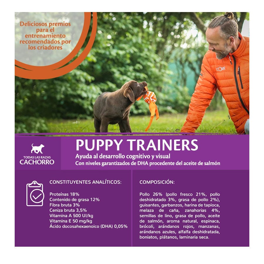170 g Wellness Core Bocaditos Puppy Trainers Pollo para perros, , large indicador imagen numero 4