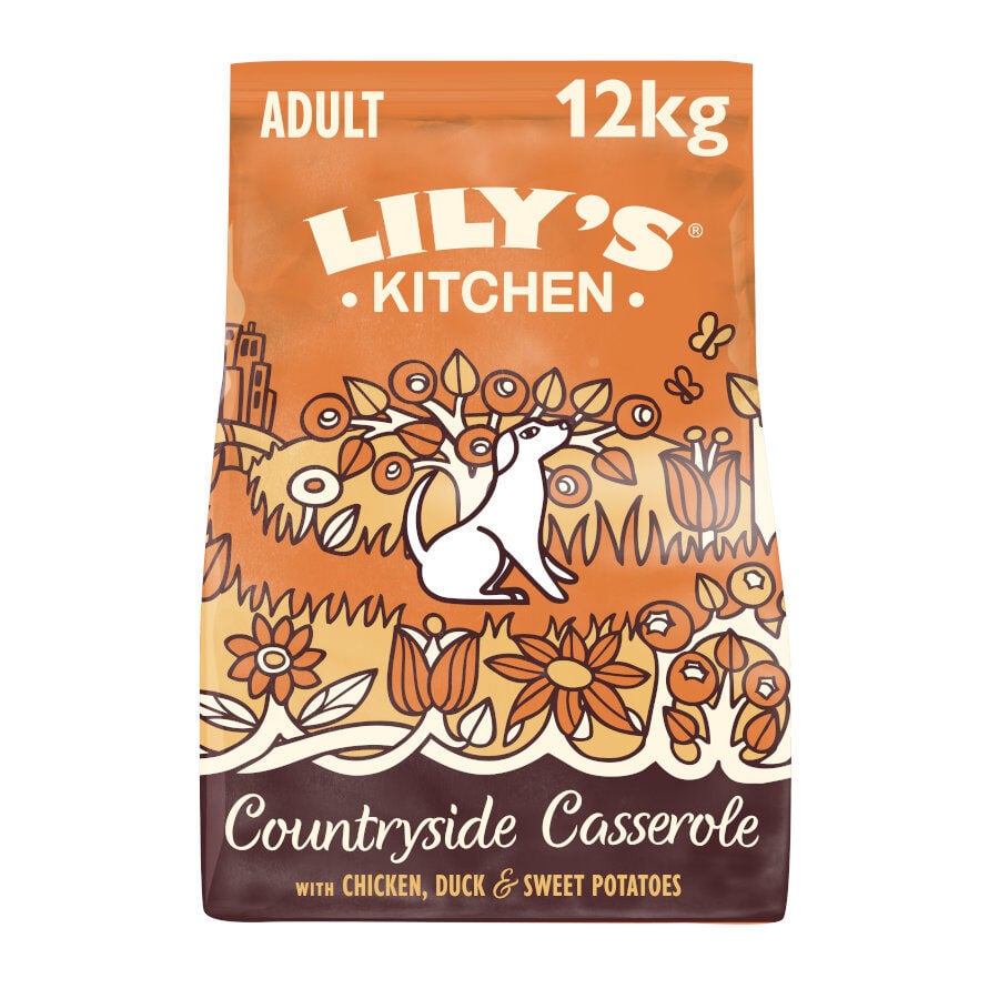 12 kg Lily's Kitchen Adult Pollo y Pato pienso para perros, , large Imagen numero 1