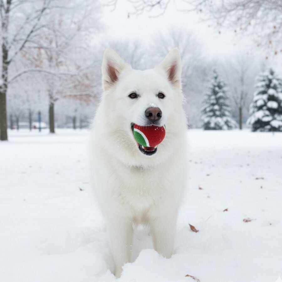 Wonder Christmas Pelotas de Tenis Navide&ntilde;as para perros, , large indicador imagen numero 3