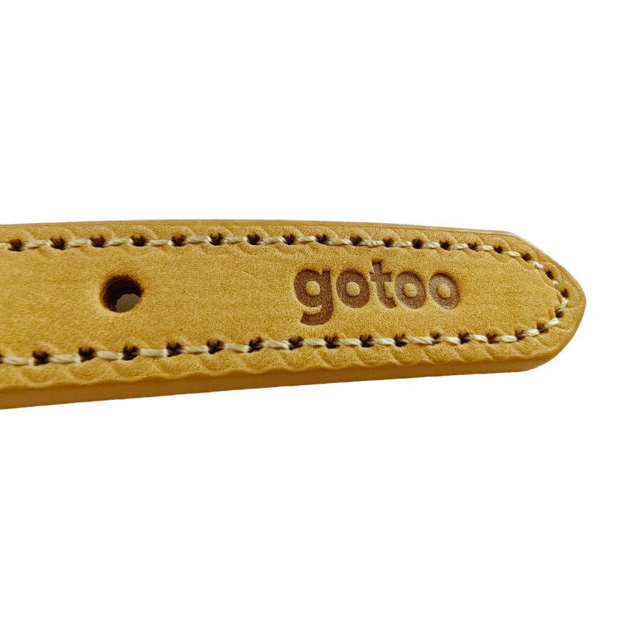 Gotoo Collar cuero verde para perros, , large indicador imagen numero 6