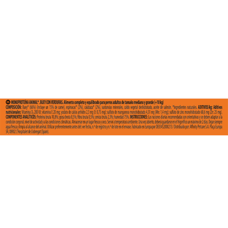 4 sobres x 300 g Nature's Variety Original Adult Medium Pat&eacute; sobre para perros, , large indicador imagen numero 4