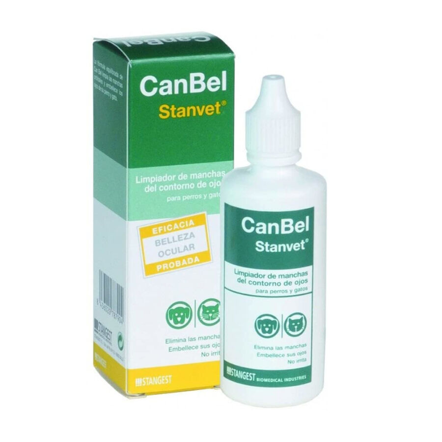 Stanvet CanBel Limpiador de Ojos para perros y gatos, , large Imagen numero 1