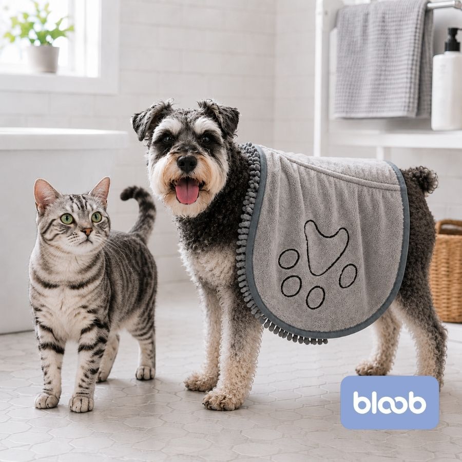Bloob Toalla de Secado para perros y gatos, , large Imagen numero 2
