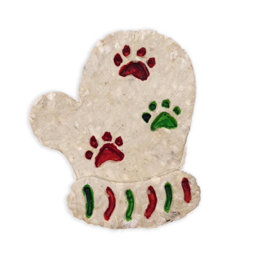 1 ud. Guau Christmas Golosina de Cuero en forma de Manopla para perros, , large indicador imagen numero 1