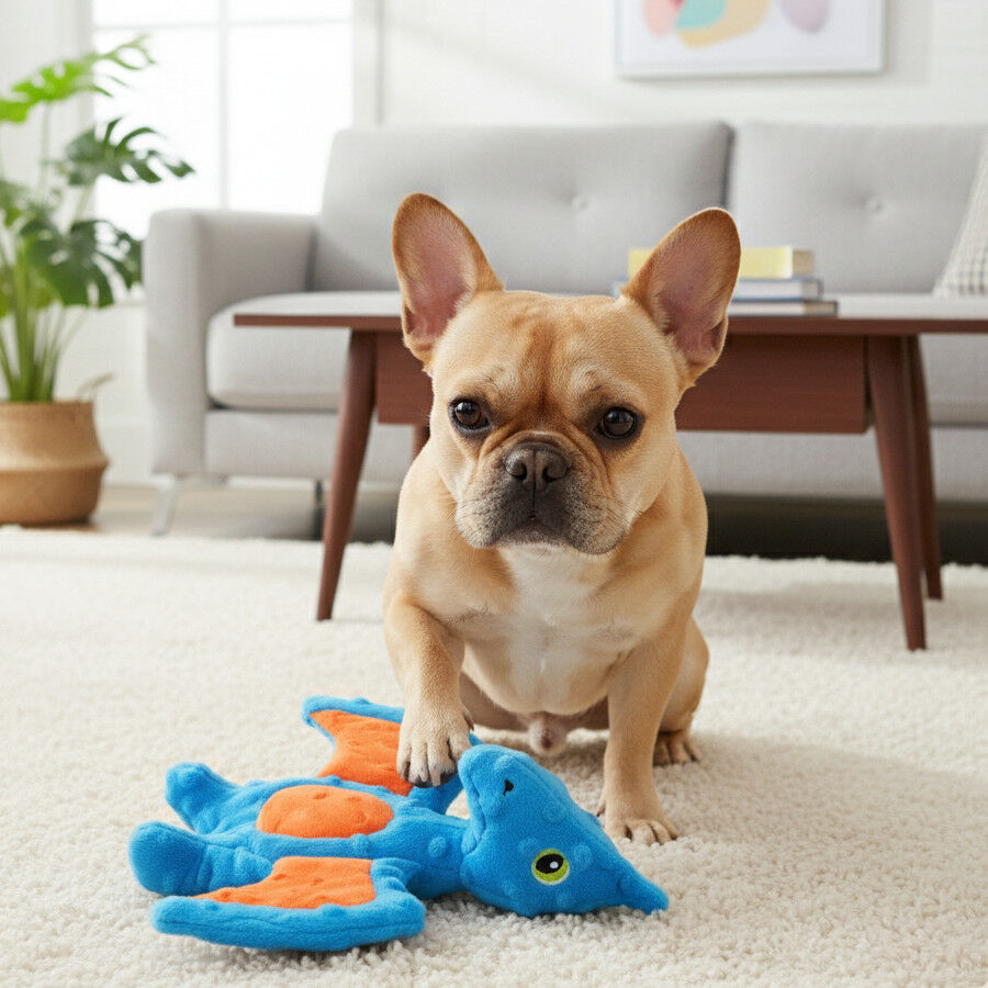 All For Paws My T Rex Azul Juguete para perros, , large indicador imagen numero 2