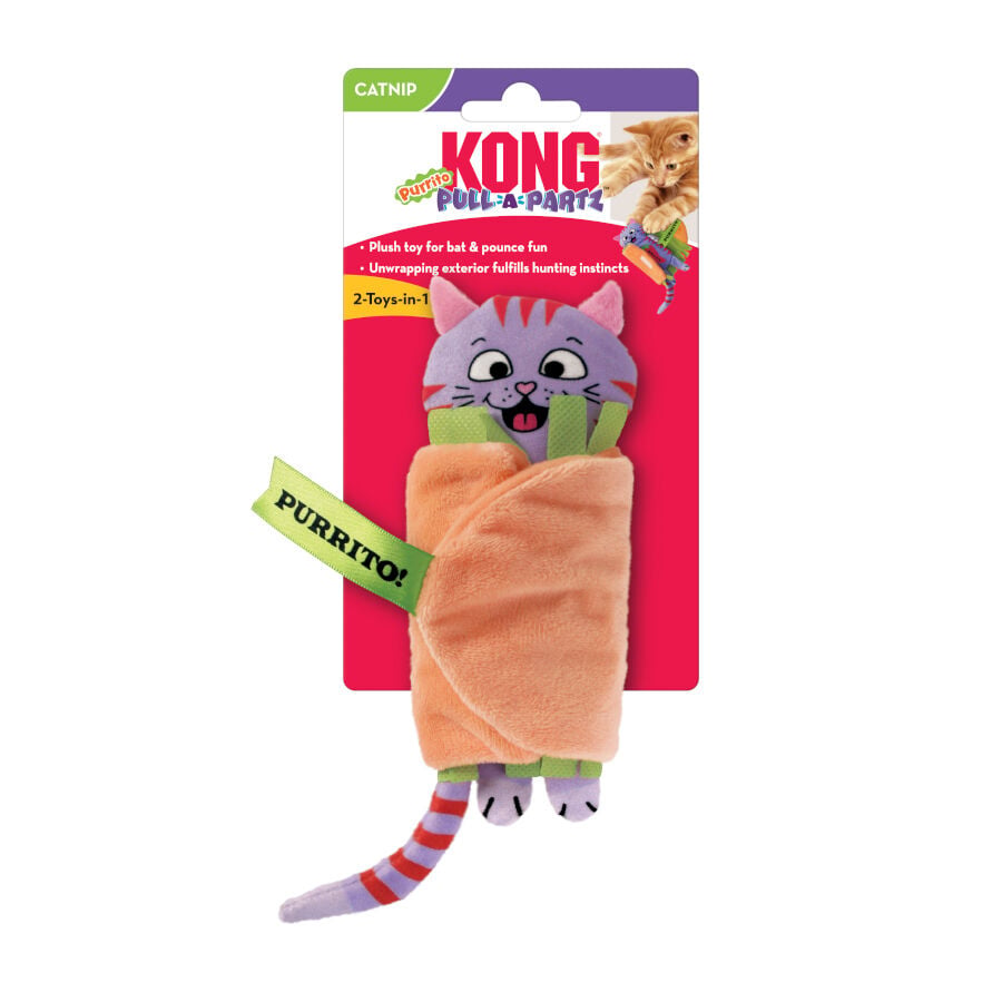 Kong Pull-A-Partz Purrito peluche para gatos, , large Imagen numero 3
