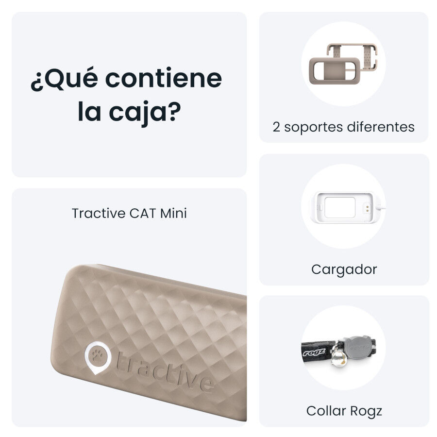 Tractive Cat Mini Localizador GPS Marr&oacute;n para gatos, , large Imagen numero 9