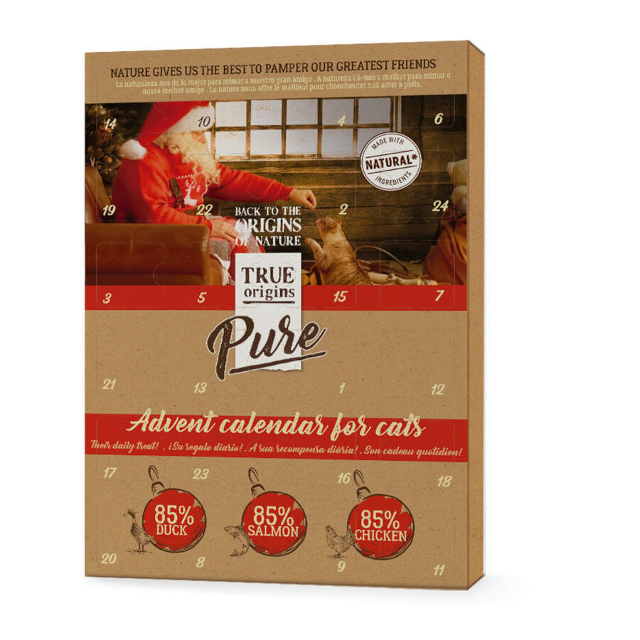 100 g True Origins Pure Calendario Adviento para gatos, , large Imagen numero 1
