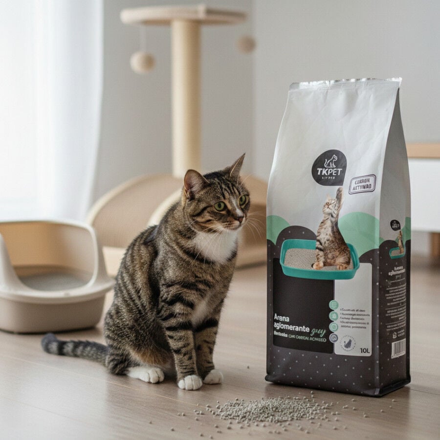 10 L  TK-Pet Arena con Carb&oacute;n Activo para Gatos, , large indicador imagen numero 2