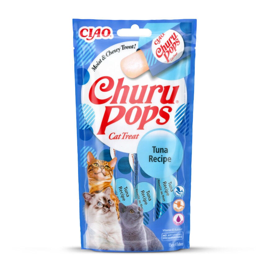 Churu Pops Palitos Receta de At&uacute;n para gatos