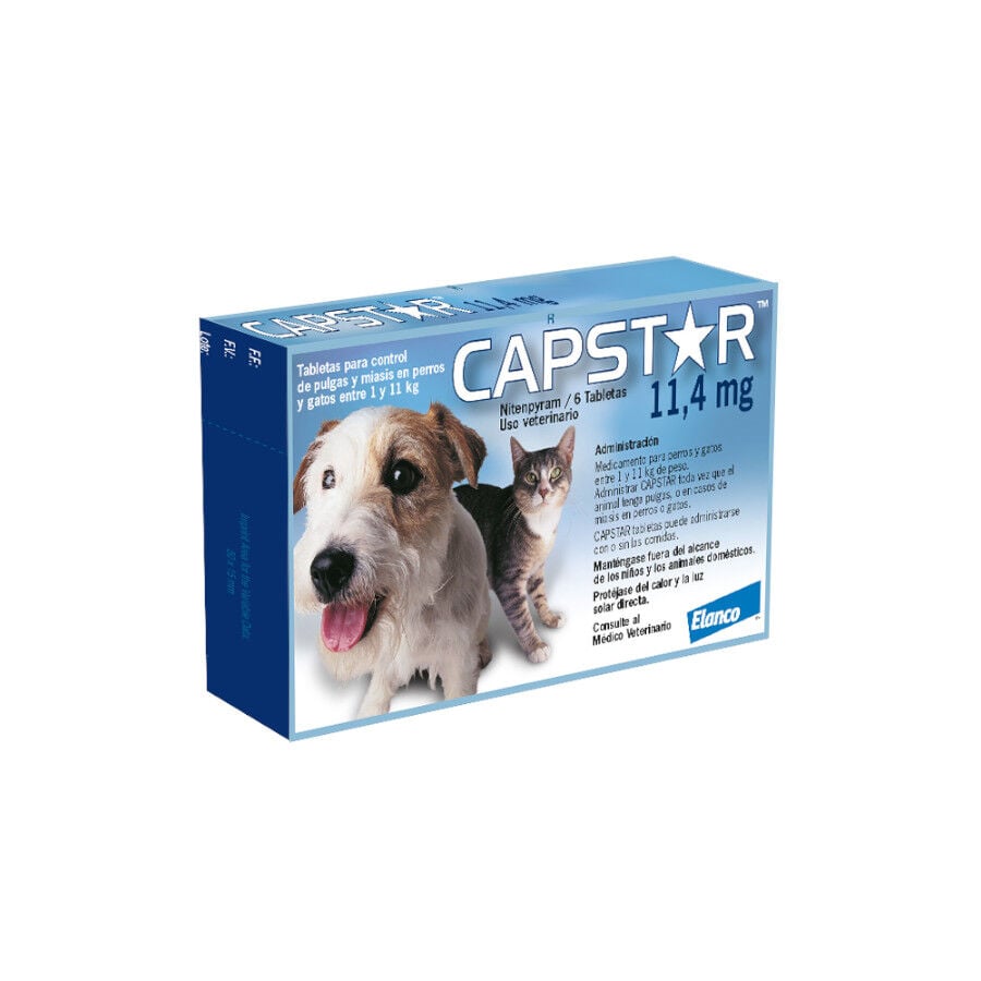 Antipulgas de efecto r&aacute;pido Capstar de Elanco para perros y gatos, , large Imagen numero 1