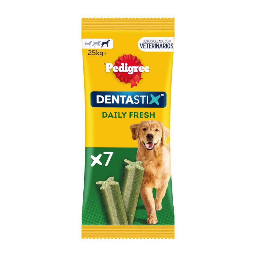 7 barritas Pedigree Dentastix Fresh Snacks Dentales para Perros Grandes, , large Imagen numero 1