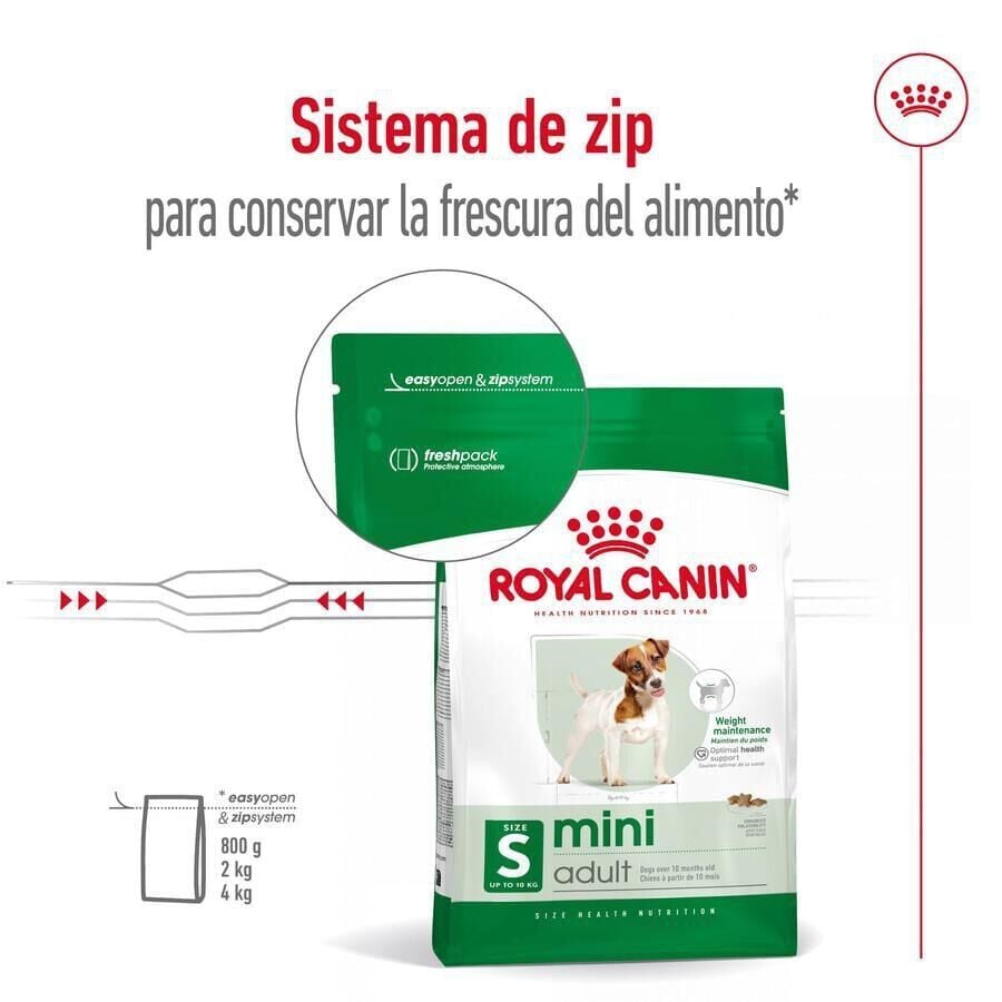 9 kg (8 + 1 kg gr&aacute;tis!) Royal Canin Mini Adult pienso para perros, , large Imagen numero 4