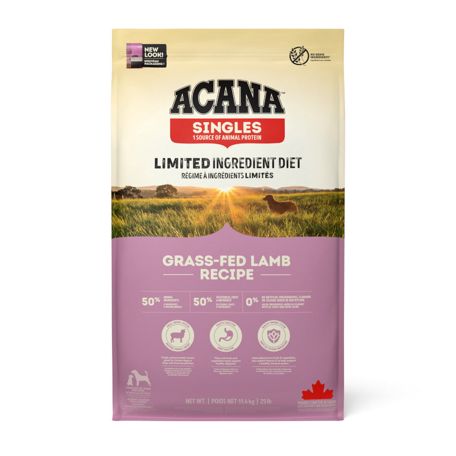 11.4 kg Acana Singles Grass-Fed Lamb pienso para perros, , large indicador imagen numero 1