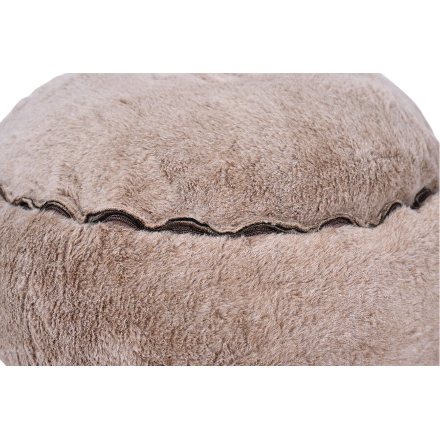 Lebby cama suave redonda beige para perros, , large Imagen numero 5