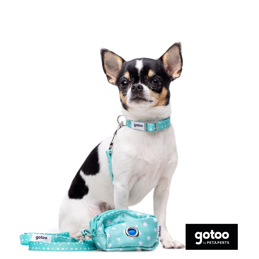 Gotoo Porta bolsas estampado verde para perros, , large indicador imagen numero 5