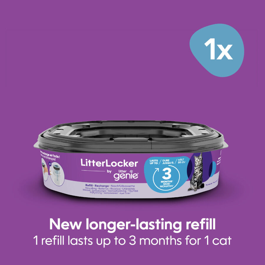 Litter Genie LitterLocker Recambio Cuadrado para gatos, , large Imagen numero 7
