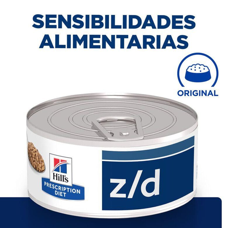 156 g Hill's Prescription Diet Food Sensitives lata z/d para gatos, , large Imagen numero 1