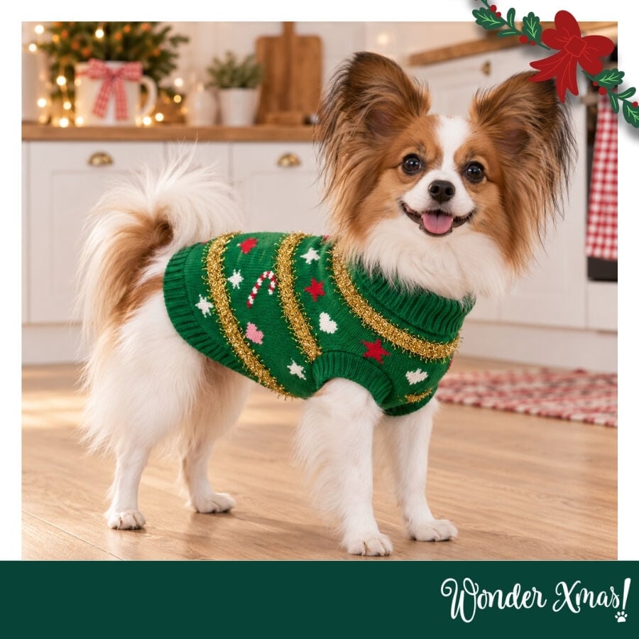 Wonder Christmas Jersey &Aacute;rbol Navidad para perros, , large indicador imagen numero 2
