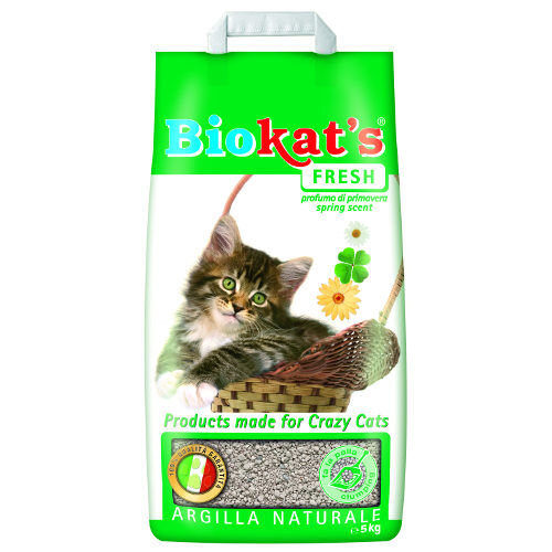 8 L GimCat Biokat&rsquo;s Fresh Arena Aglomerante para gatos, , large indicador imagen numero 1