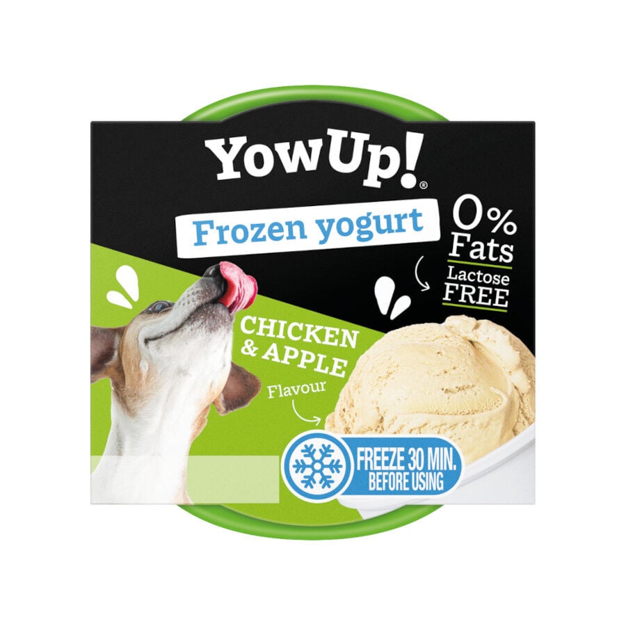 110 g YowUp! Pollo y Manzana Yogur Helado alimento para perros y gatos, , large indicador imagen numero 1