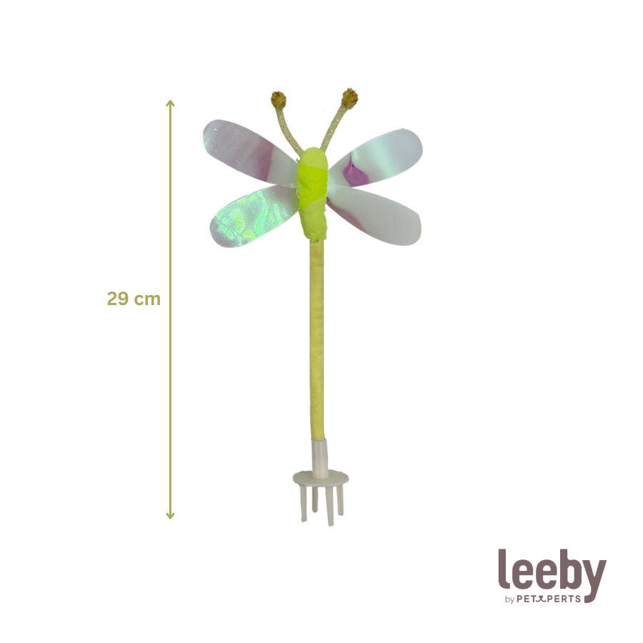 Leeby Babette juguete rascador mariposa para gatos, , large indicador imagen numero 3