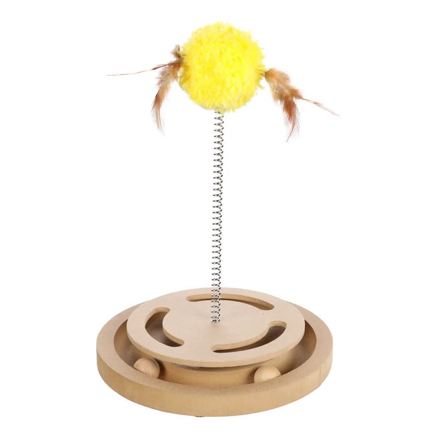 Flamingo Juguete Interactivo con Pelota para gatos, , large Imagen numero 1