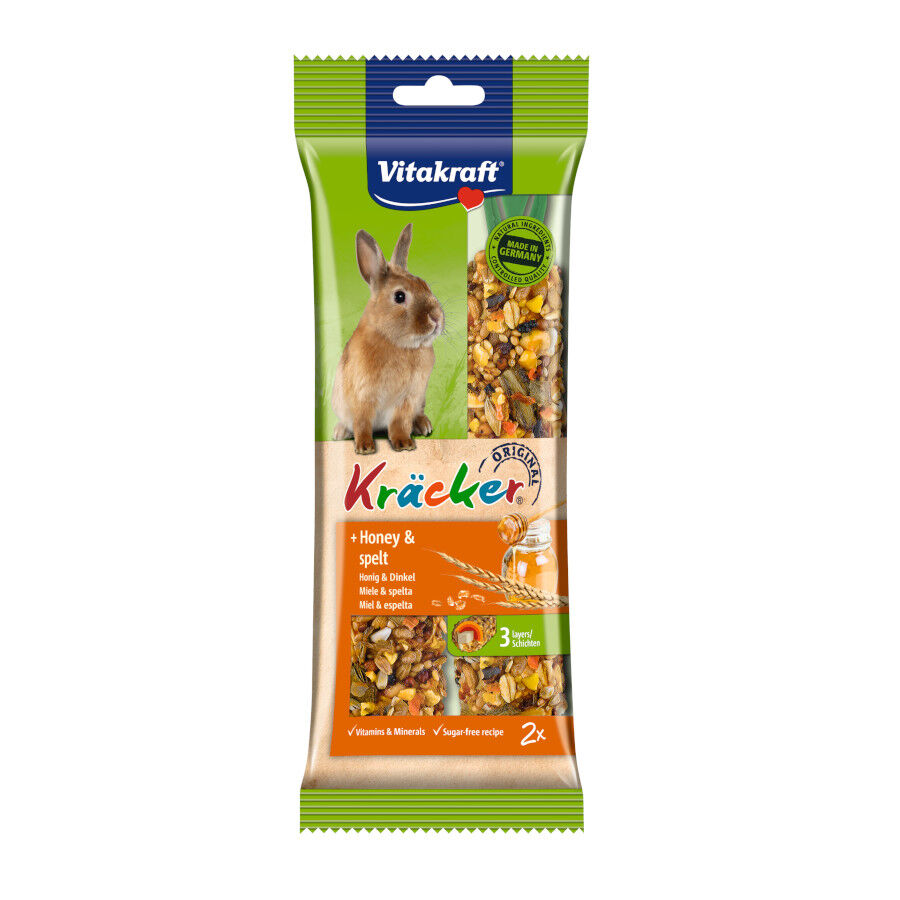 Vitakraft Kr&auml;cker Barritas de Miel para conejos