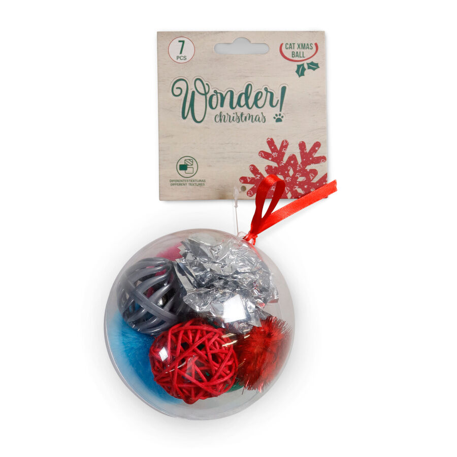 Wonder Christmas Xmas pelotas para gatos, , large indicador imagen numero 1