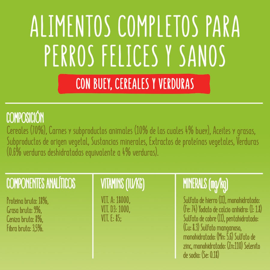 15 kg Friskies Adult Buey y Verduras pienso para perros, , large indicador imagen numero 6
