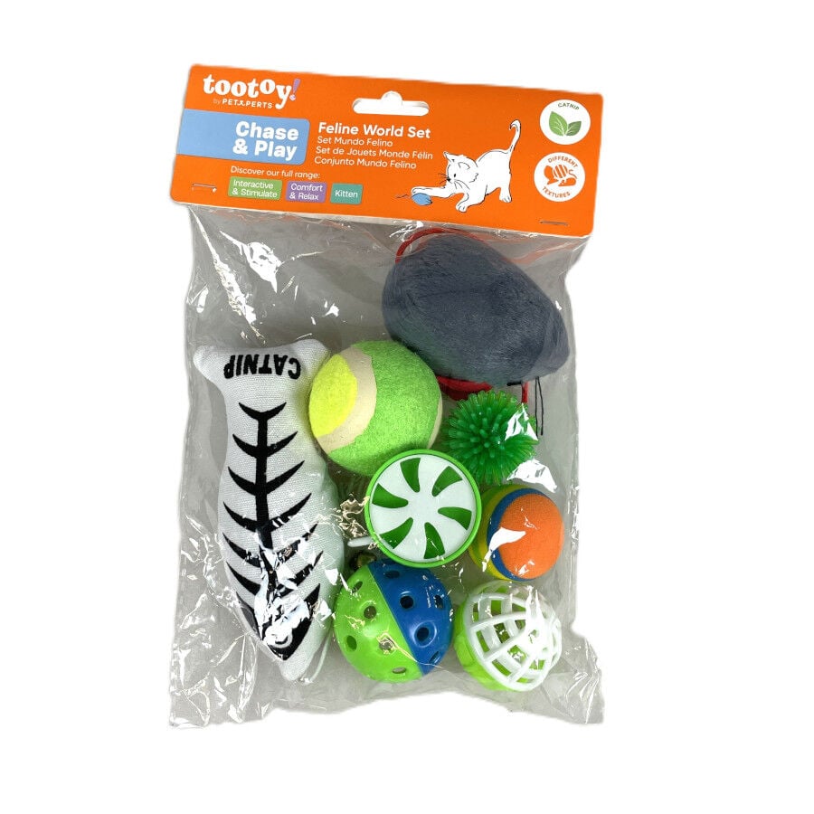 Tootoy! Caja de Juguetes Variados para gatos, , large Imagen numero 11