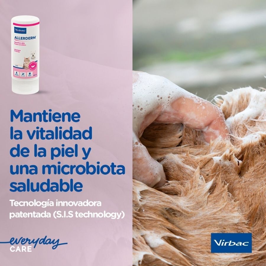 Virbac Allerderm Champ&uacute; Piel Sensible para perros y gatos, , large indicador imagen numero 5