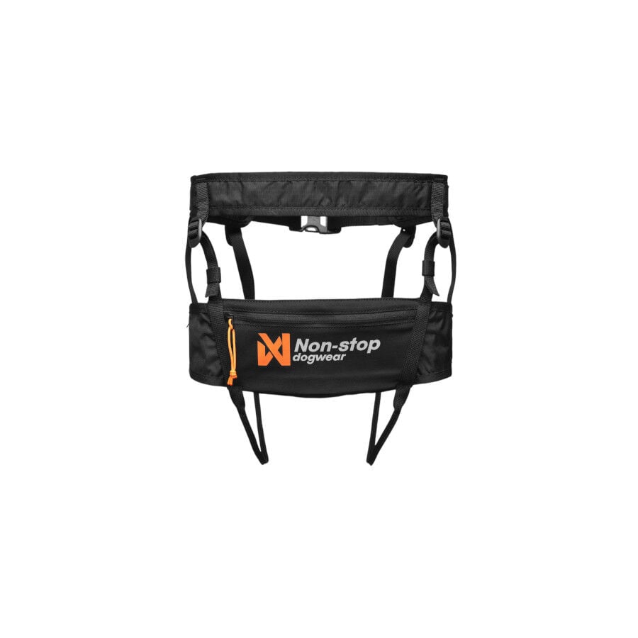 Non-stop Dogwear Cintur&oacute;n Canicross Negro para perros