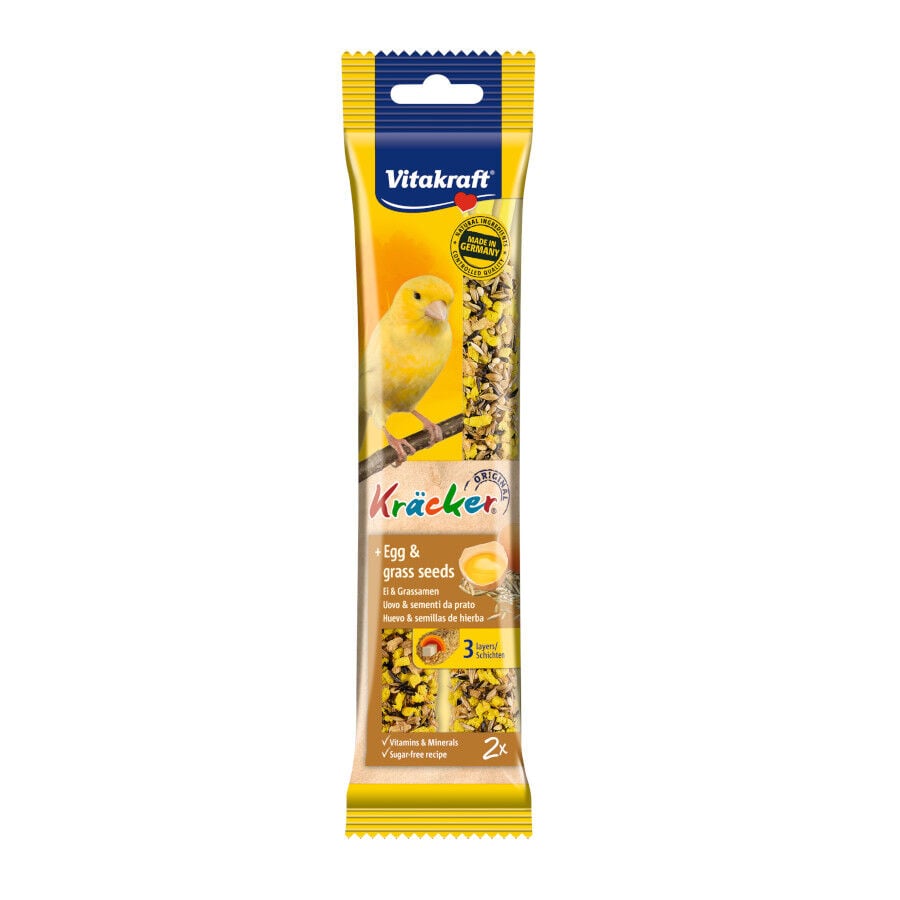Vitakraft Kr&auml;cker Barritas de Huevo para canarios