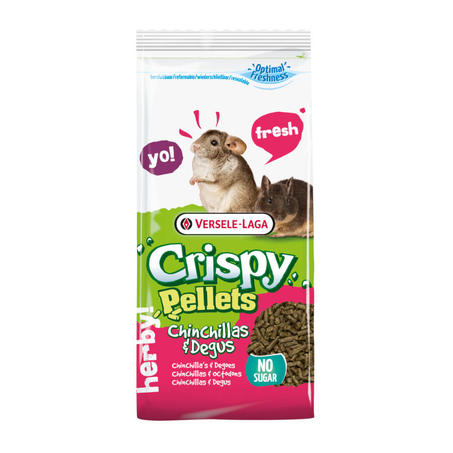 Versele-Laga Crispy Pellets Pienso para chinchillas y deg&uacute;s