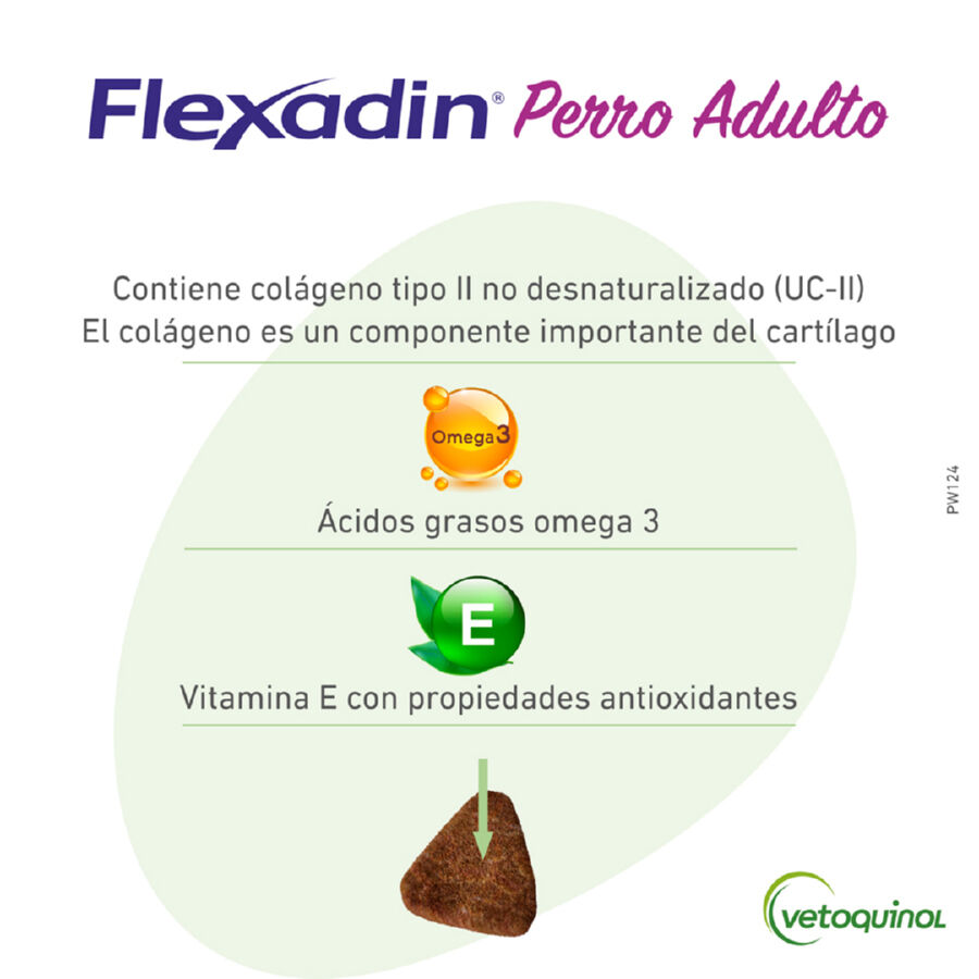 60 comprimidos Vetoquinol Flexadin Adult Condroprotector para perros, , large Imagen numero 4