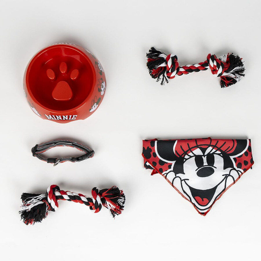 Disney Minnie Mouse Set Regalo de Bienvenida para perros, , large indicador imagen numero 2