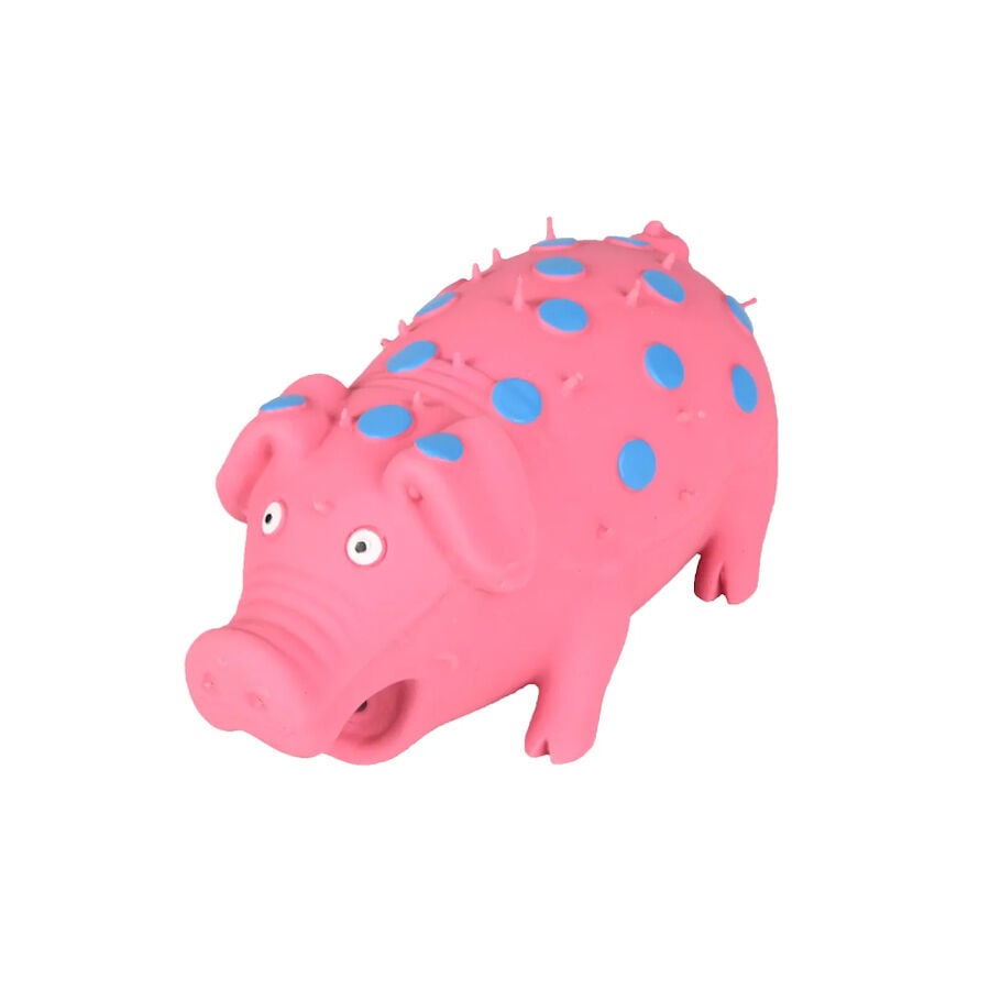 Flamingo Cerdo Rosa de L&aacute;tex juguete para perros