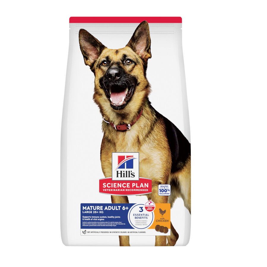 18 kg Hill's Science Plan Mature Adult Large Pollo pienso para perros, , large Imagen numero 1