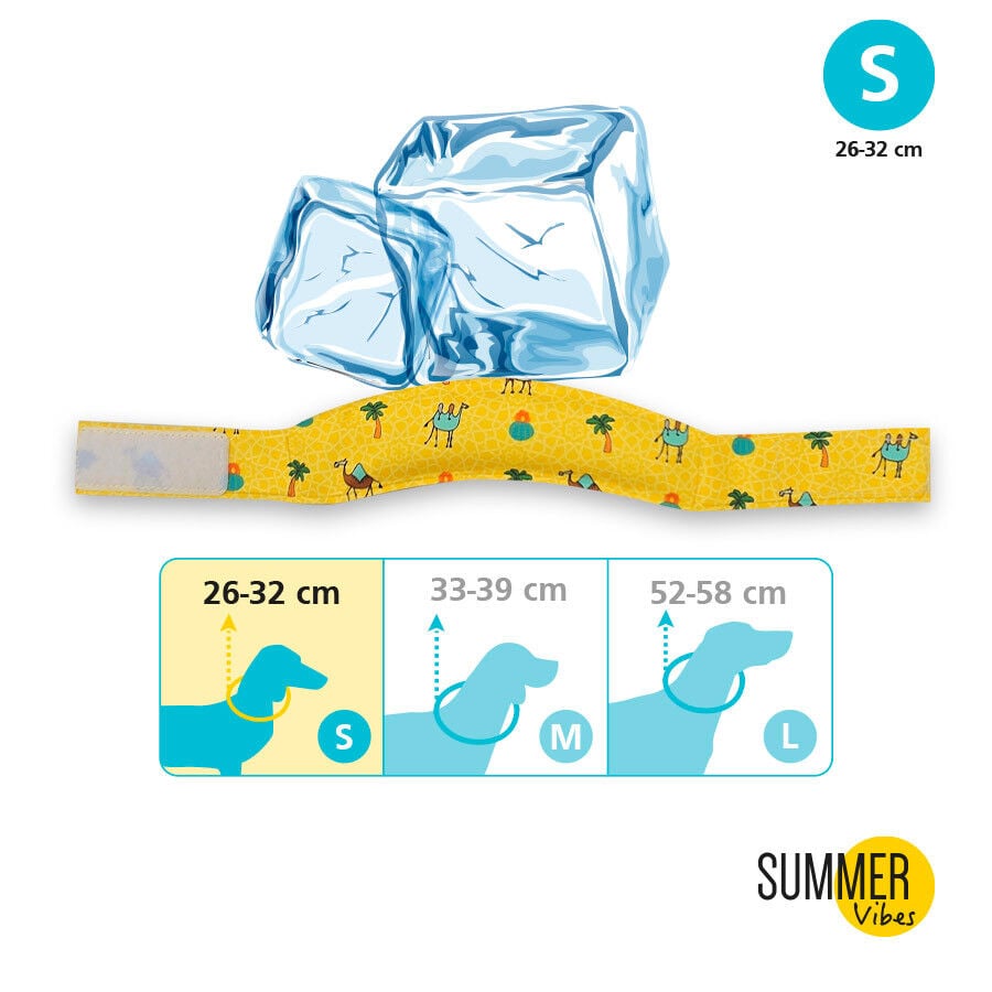 Summer Vibes Bandana refrescante para perros, , large indicador imagen numero 3