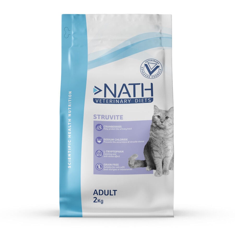 4 kg Nath Veterinary Diets Struvite pienso para gatos, , large Imagen numero 1