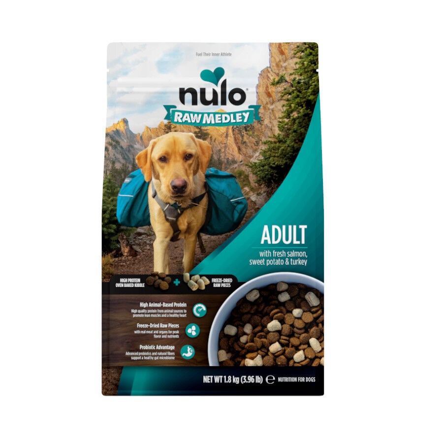 Nulo Raw Medley Salm&oacute;n Boniato y Pavo Pienso para perros