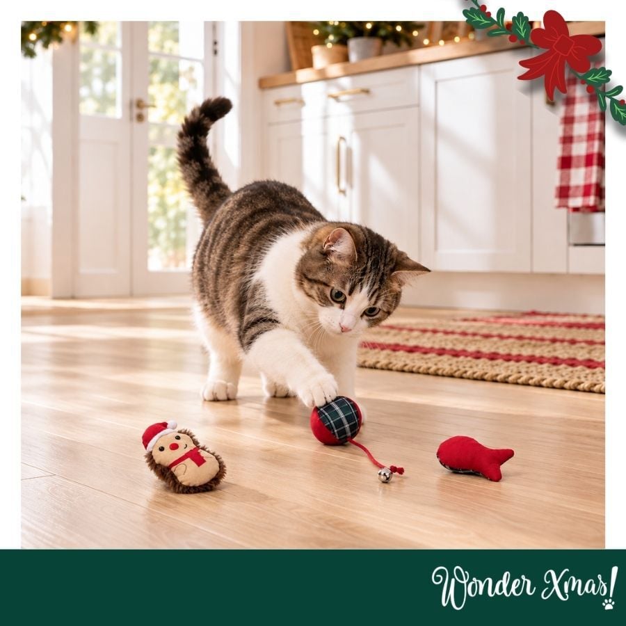 Wonder Christmas Set Erizos Juguete para gatos, , large indicador imagen numero 2