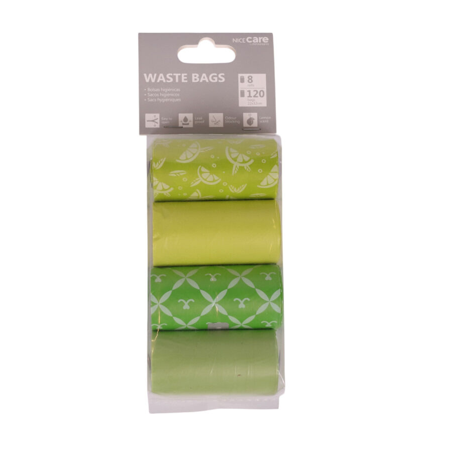 Nice Care Basic Bolsitas Rollos Lim&oacute;n para perros, , large indicador imagen numero 6