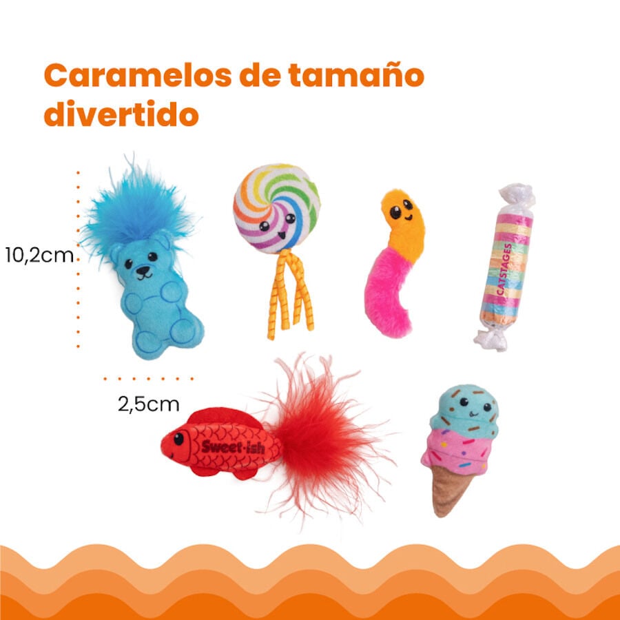 Catstages Sweet Treats Peluches Surtidos para gatos, , large Imagen numero 3