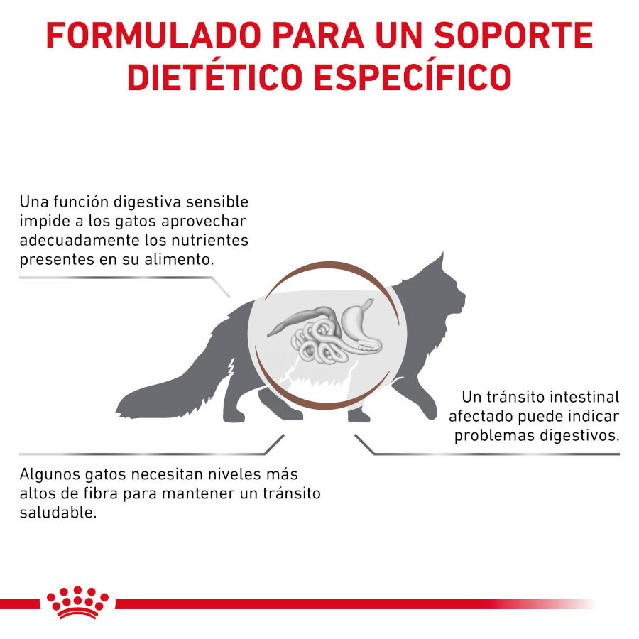 12 sobres x 85 g Royal Canin Gastrointestinal Fibre Response L&aacute;minas en Salsa Sobre para gatos, , large Imagen numero 3